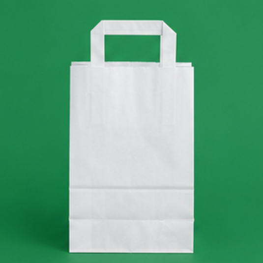 White SOS Kraft Bags (Small)